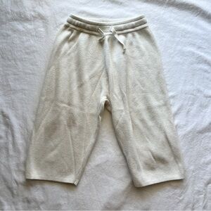 Zara Kids Knit Culotte Pants in color White